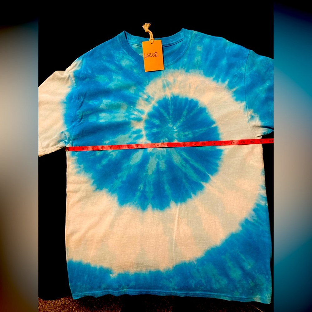 TIE DYED T-Shirts (Crew and V-Neck) size LARGE